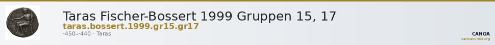 Taras Fischer-Bossert 1999 Gruppen 15, 17 — CANOA