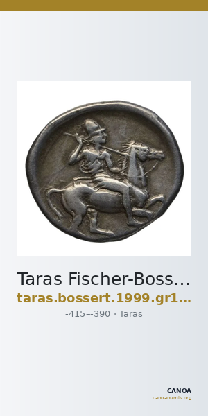 Taras Fischer-Bossert 1999 Gruppen 19-20, 21.298-302, 23, 26.338-40 — CANOA