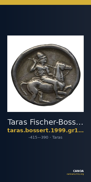 Taras Fischer-Bossert 1999 Gruppen 19-20, 21.298-302, 23, 26.338-40 — CANOA