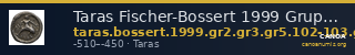 Taras Fischer-Bossert 1999 Gruppen 2, 3, 5.102-3, 7.115-7 — CANOA