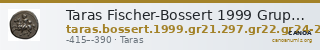 Taras Fischer-Bossert 1999 Gruppen 21.297, 22, 24-25, 26.341-369 — CANOA