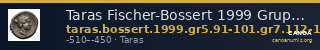Taras Fischer-Bossert 1999 Gruppen 5. 91-101, 7.112-4 — CANOA