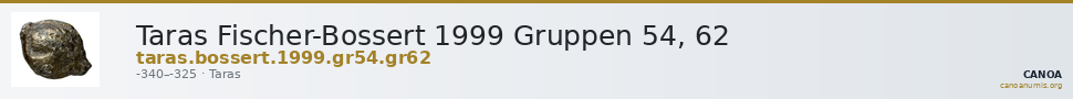 Taras Fischer-Bossert 1999 Gruppen 54, 62 — CANOA