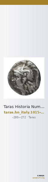 Taras Historia Numorum Italy 1015-19 — CANOA