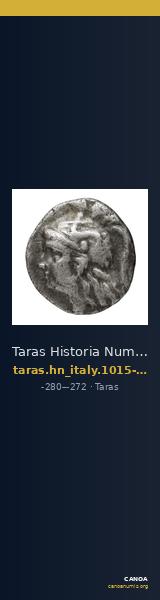 Taras Historia Numorum Italy 1015-19 — CANOA