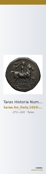 Taras Historia Numorum Italy 1020-46 — CANOA