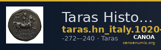 Taras Historia Numorum Italy 1020-46 — CANOA