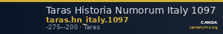 Taras Historia Numorum Italy 1097 — CANOA