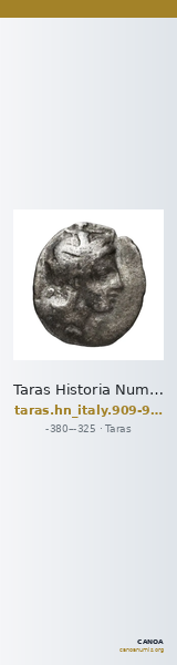 Taras Historia Numorum Italy 909-14 — CANOA