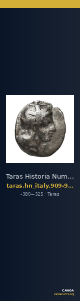 Taras Historia Numorum Italy 909-14 — CANOA