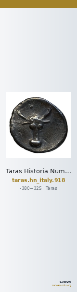 Taras Historia Numorum Italy 918 — CANOA