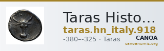 Taras Historia Numorum Italy 918 — CANOA