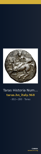 Taras Historia Numorum Italy 968 — CANOA
