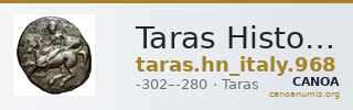 Taras Historia Numorum Italy 968 — CANOA