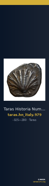 Taras Historia Numorum Italy 979 — CANOA