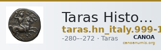 Taras Historia Numorum Italy 999-1014 — CANOA