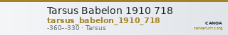 Tarsus Babelon 1910 718 — CANOA