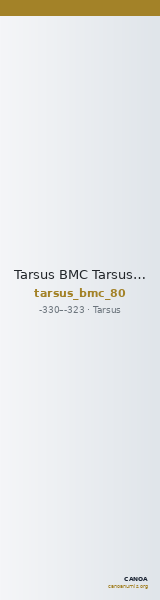 Tarsus BMC Tarsus 80 — CANOA