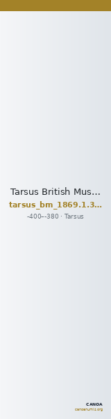 Tarsus British Museum 1869-1-3-14 — CANOA