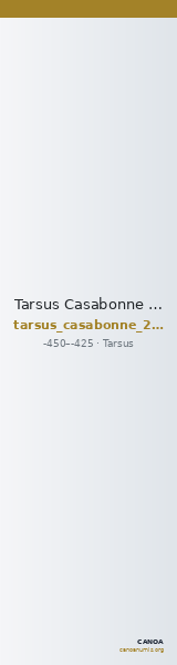 Tarsus Casabonne 2000 A2 — CANOA
