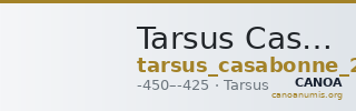 Tarsus Casabonne 2000 A2 — CANOA