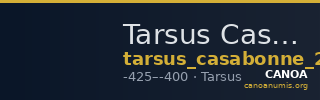 Tarsus Casabonne 2000 B1 — CANOA