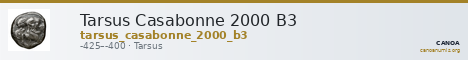 Tarsus Casabonne 2000 B3 — CANOA