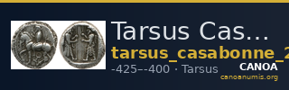 Tarsus Casabonne 2000 D1 — CANOA