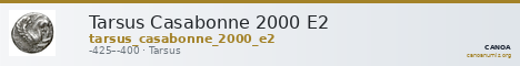 Tarsus Casabonne 2000 E2 — CANOA