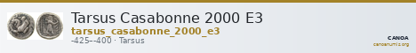 Tarsus Casabonne 2000 E3 — CANOA