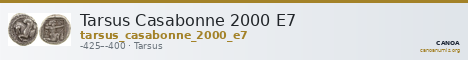 Tarsus Casabonne 2000 E7 — CANOA