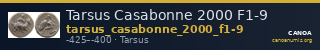 Tarsus Casabonne 2000 F1-9 — CANOA
