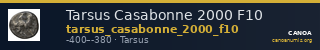 Tarsus Casabonne 2000 F10 — CANOA