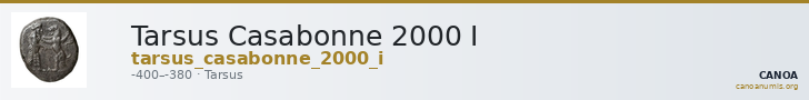 Tarsus Casabonne 2000 I — CANOA