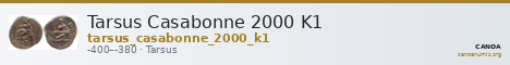 Tarsus Casabonne 2000 K1 — CANOA