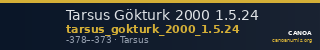 Tarsus Gökturk 2000 1.5.24 — CANOA