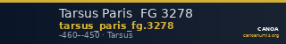 Tarsus Paris  FG 3278 — CANOA