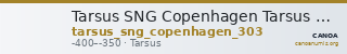 Tarsus SNG Copenhagen Tarsus 303 — CANOA