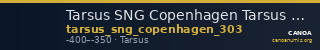 Tarsus SNG Copenhagen Tarsus 303 — CANOA