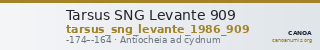 Tarsus SNG Levante 909 — CANOA