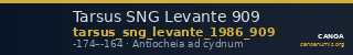 Tarsus SNG Levante 909 — CANOA
