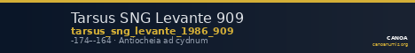 Tarsus SNG Levante 909 — CANOA
