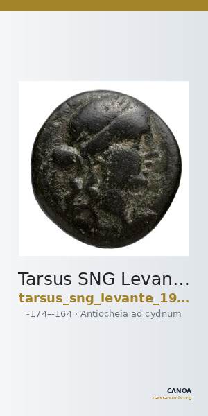 Tarsus SNG Levante 910-12 — CANOA