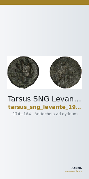 Tarsus SNG Levante 913-4 — CANOA