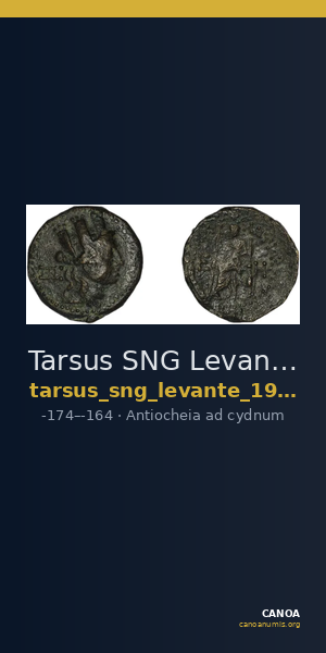 Tarsus SNG Levante 913-4 — CANOA
