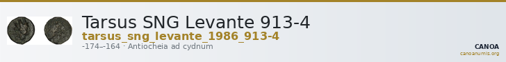 Tarsus SNG Levante 913-4 — CANOA