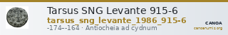 Tarsus SNG Levante 915-6 — CANOA