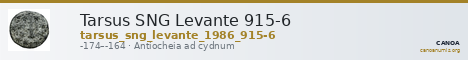 Tarsus SNG Levante 915-6 — CANOA