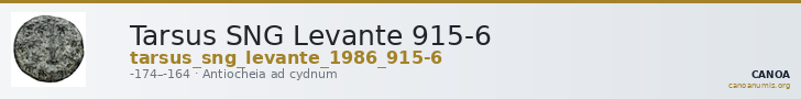 Tarsus SNG Levante 915-6 — CANOA