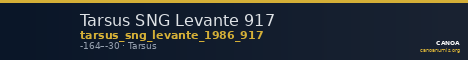 Tarsus SNG Levante 917 — CANOA